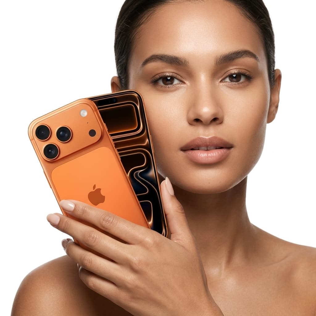 Clean Studio Beauty Portrait