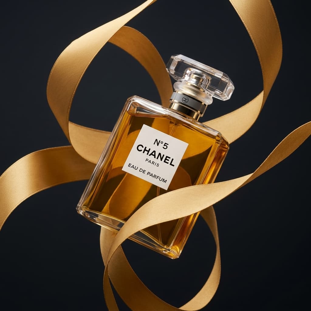 Levitating Ribbon Elegance