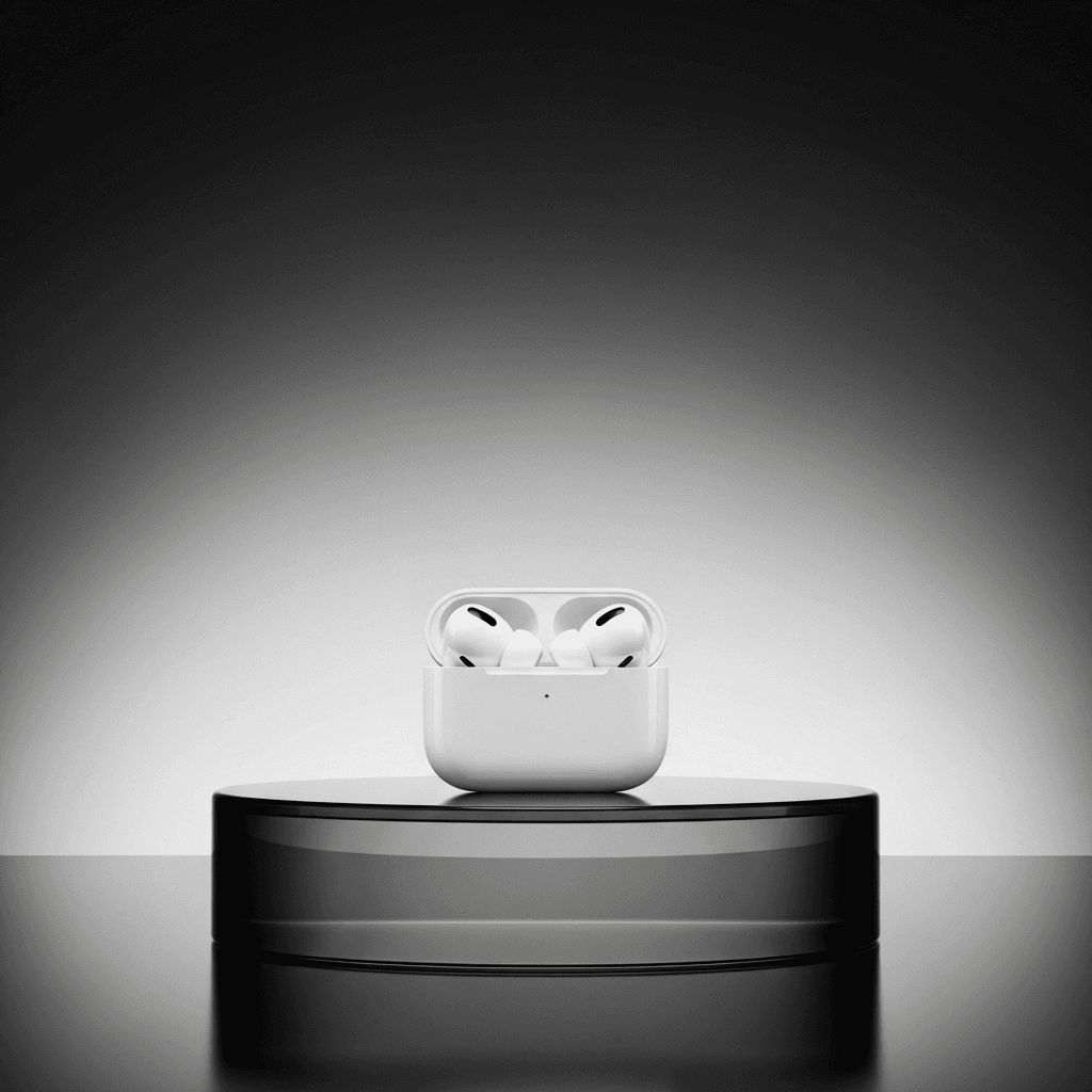 Minimalist Glass Podium