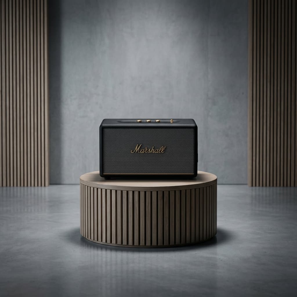 Monochrome Minimalist Podium