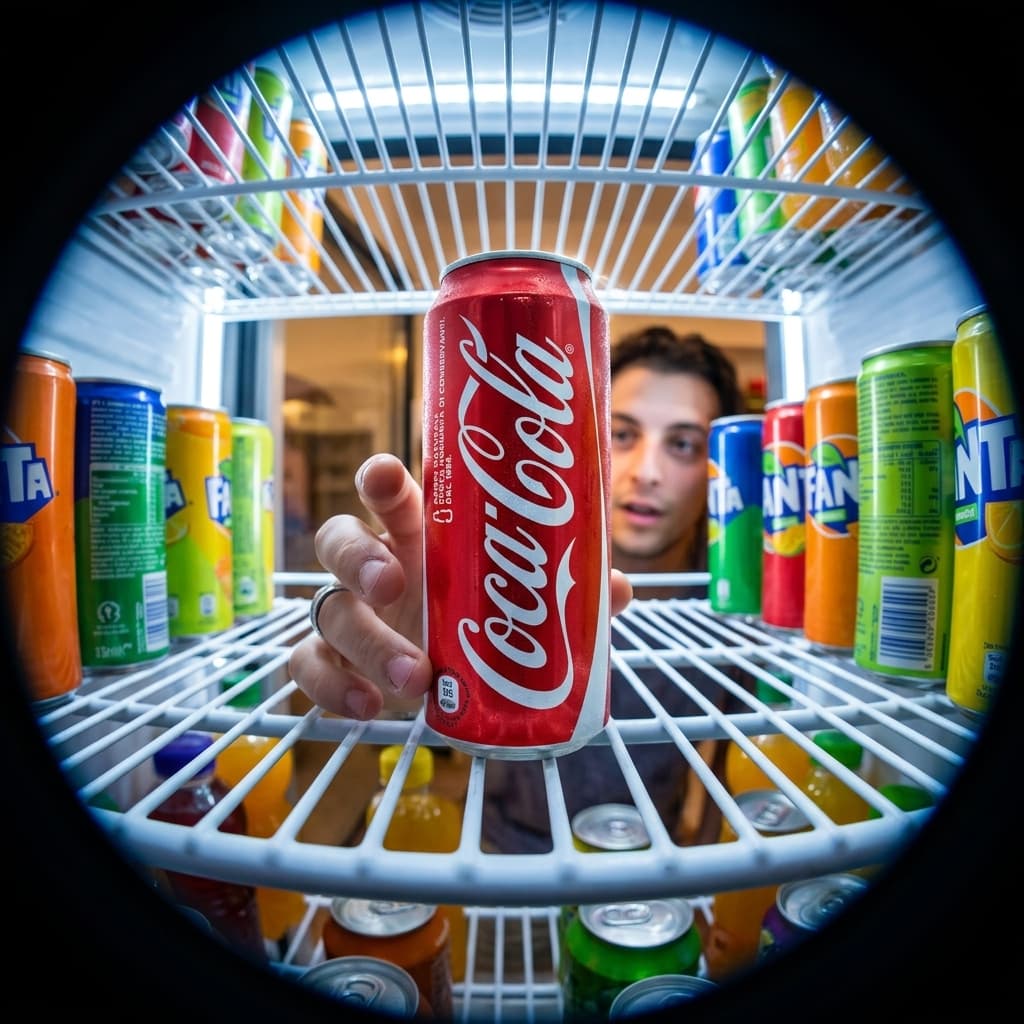 POV Refrigerator Grab